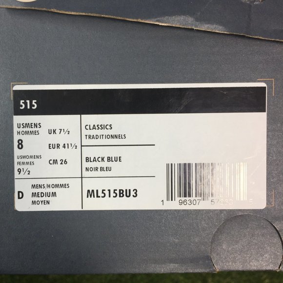 New Balance 515, Men's 9.0, Wmn's 9.5 - Picture 7 of 7